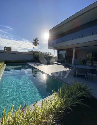 Viva o Sonho! Casa de Alto Padrão no Damha Residencial com Vista Permanente para o Mar!