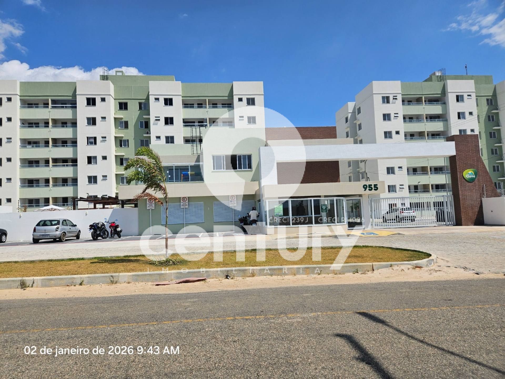 Apartamento para Alugar no Cond. Moradas da Barra - Barra dos Coqueiros