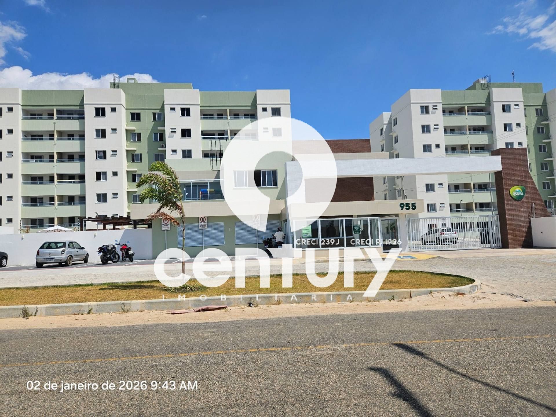 Apartamento para Alugar no Cond. Moradas da Barra - Barra dos Coqueiros
