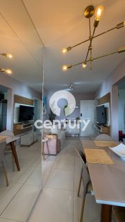 Apartamento 2/4 com suíte no Horto da Barra / andar alto / vista livre / próximo à praia