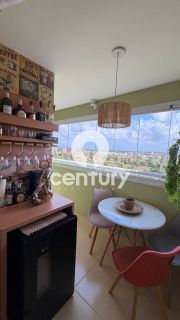 Apartamento 2/4 com suíte no Horto da Barra / andar alto / vista livre / próximo à praia