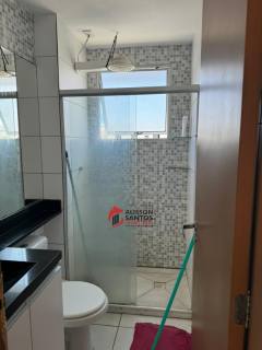 Apartamento mobiliado, condomínio recanto do sol, piedade, candeias