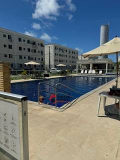Apartamento mobiliado, condomínio recanto do sol, piedade, candeias