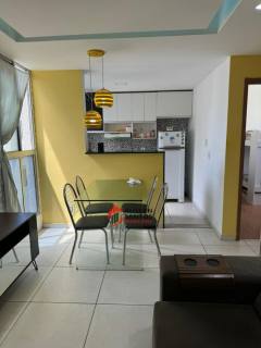 Apartamento mobiliado, condomínio recanto do sol, piedade, candeias