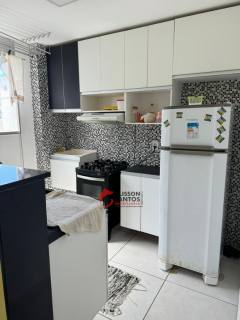 Apartamento mobiliado, condomínio recanto do sol, piedade, candeias