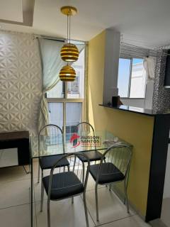 Apartamento mobiliado, condomínio recanto do sol, piedade, candeias