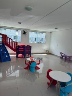 Apartamento mobiliado, condomínio recanto do sol, piedade, candeias