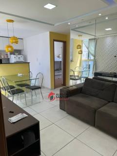 Apartamento mobiliado, condomínio recanto do sol, piedade, candeias