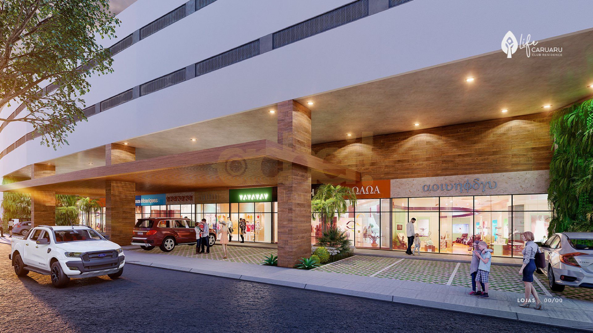 PERSPECTIVA SALAS - LIFE CARUARU CLUB RESIDENCE