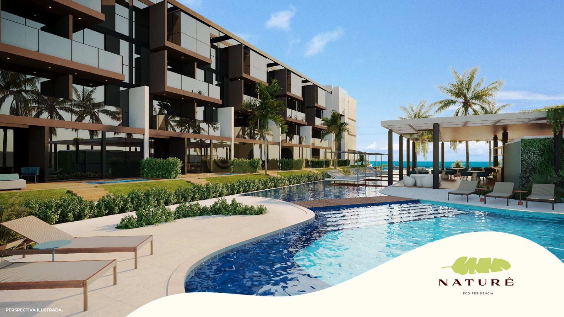 PERSPECTIVA NATURE ECO RESIDENCE - Praia de Muro Alto