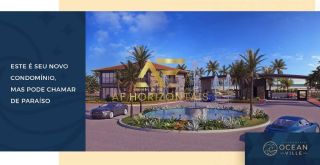 Lote no Condomínio Ocean Ville, com 503 m², em frente à praia.