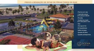 Lote no Condomínio Ocean Ville, com 503 m², em frente à praia.