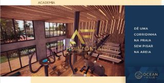 Lote no Condomínio Ocean Ville, com 503 m², em frente à praia.