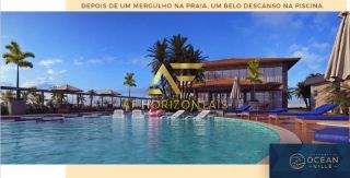 Lote no Condomínio Ocean Ville, com 503 m², em frente à praia.