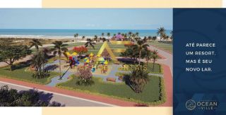 Lote no Condomínio Ocean Ville, com 503 m², em frente à praia.