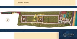Lote no Condomínio Ocean Ville, com 503 m², em frente à praia.