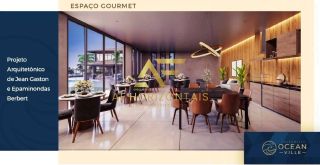 Lote (repasse) no Condomínio Ocean Ville, com 503 m², em frente à praia.