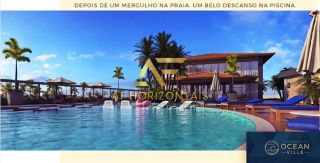 Lote (repasse) no Condomínio Ocean Ville, com 503 m², em frente à praia.
