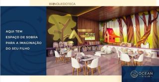 Lote (repasse) no Condomínio Ocean Ville, com 503 m², em frente à praia.
