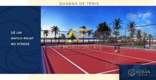 Lote (repasse) no Condomínio Ocean Ville, com 503 m², em frente à praia.