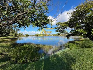 Lote no Condomínio Melício Machado (Aruana), medindo 348 m² (12x29).