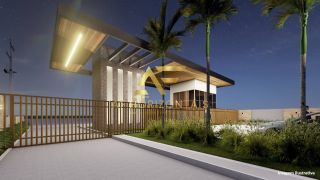 Lote no Condomínio Melício Machado (Aruana), medindo 348 m² (12x29).