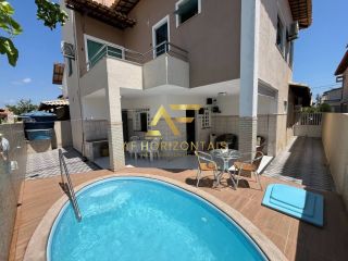 Casa com piscina no Condomínio Melício Machado, Aruana, com 3 quartos (2 suítes).