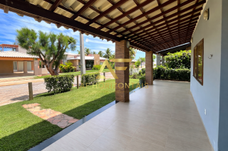 Casa no Condomínio Riviera Del Mar (em frente ao mar), porteira fechada, 3 quartos (1 suíte).