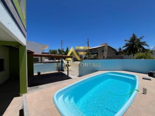 Casa com piscina no condomínio Portal do Atlântico (Mosqueiro), com 3 quartos (2 suítes).