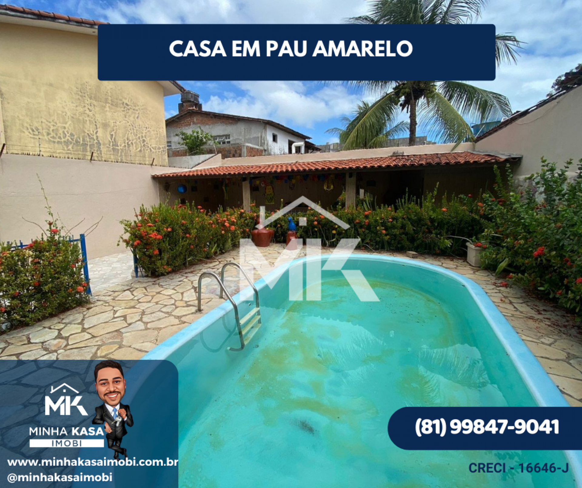 CASA EM PAU AMARELO