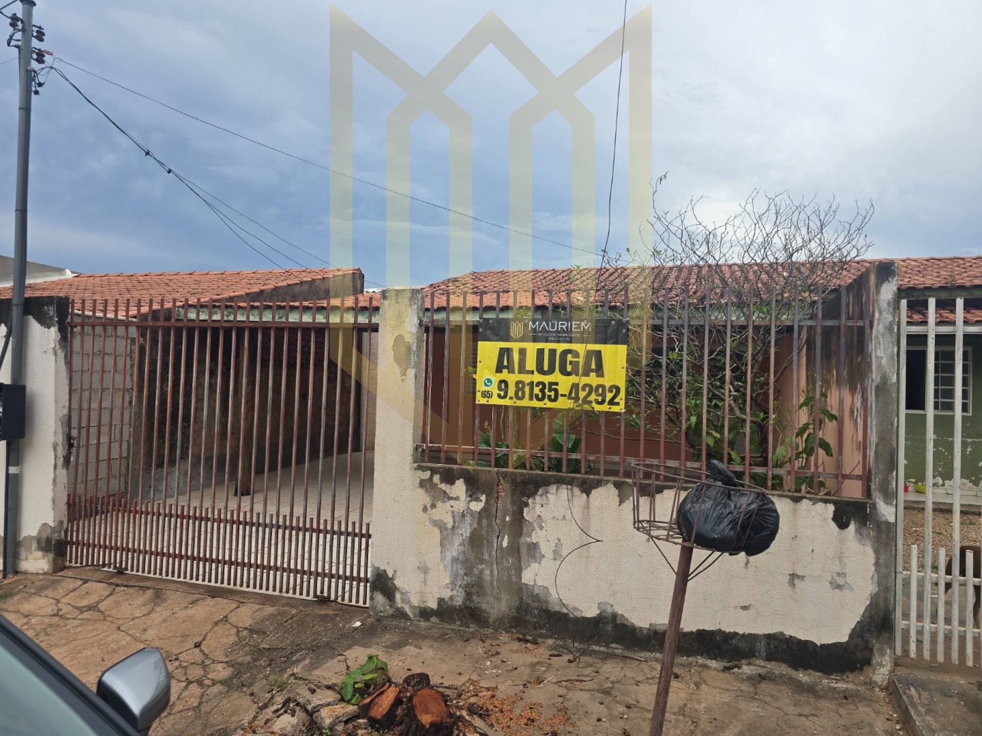 Casa para locação – Bairro Ikaray, Residencial Ataíde Monteiro – Várzea Grande MT