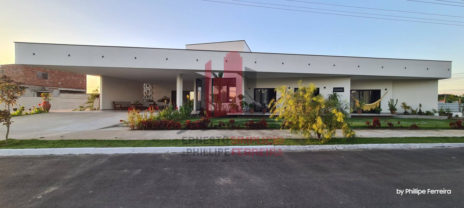 Linda e Nova Casa no Condomínio Reserva de Aldeia