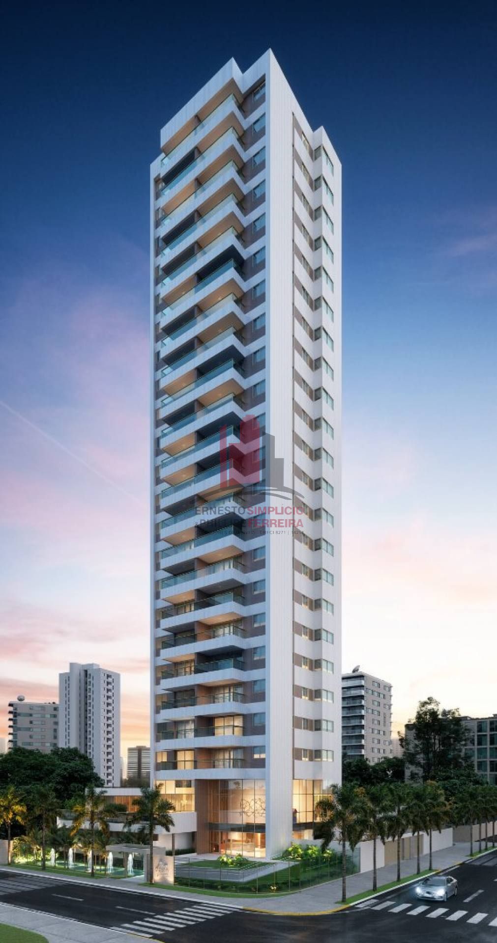 Ocean View 3 Quartos 1 Suítes Master 96m² 2 Vagas