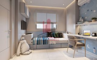 Ocean View 3 Quartos 1 Suítes Master 96m² 2 Vagas