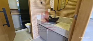 Linda Casa em Condomínio Novo em Aldeia com 5 Suítes