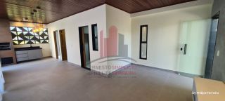 Linda Casa em Condomínio Novo em Aldeia com 5 Suítes