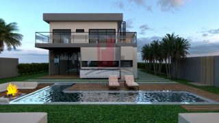 Casa em Construção no Alphaville 4 Suítes