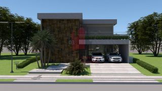 Casa em Construção no Alphaville 4 Suítes