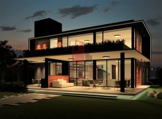 Casa em Construção em Excelente Condomínio com 5 Suítes 310m²