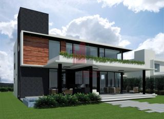 Casa em Construção em Excelente Condomínio com 5 Suítes 310m²