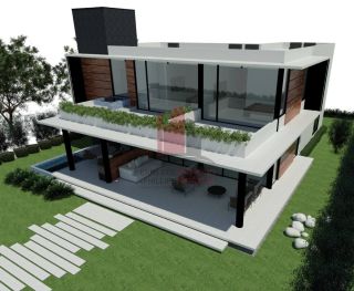 Casa em Construção em Excelente Condomínio com 5 Suítes 310m²