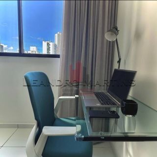 Flat no Edf. Costa Azul Mobiliado