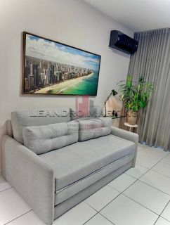 Flat no Edf. Costa Azul Mobiliado