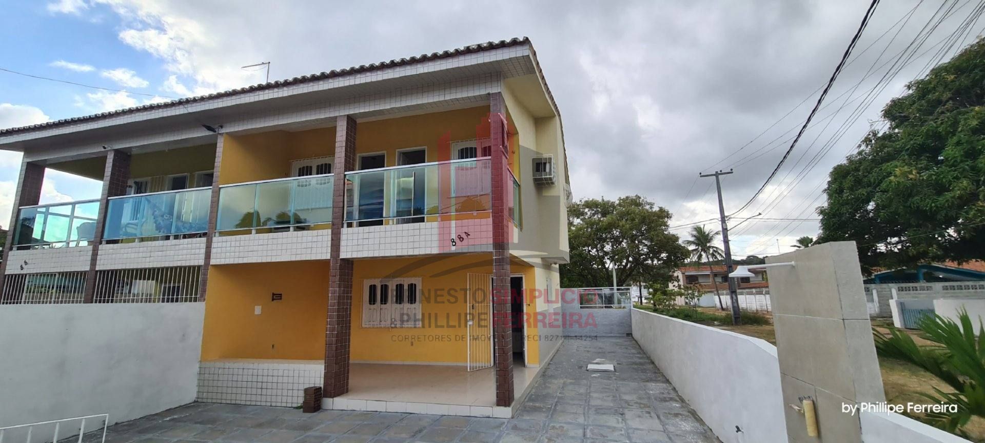 Casa na Praia do Forte Orange 2 Quartos c Varanda 1 Suíte