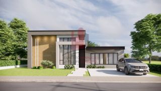 Vendo Casa em Obra e Repasso Lote em Condomínio em Aldeia