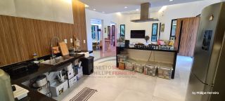 EXCELENTE CASA EM CONDOMÍNIO 4 SUÍTES 190M² ESPAÇO GOURMET E PISCINA