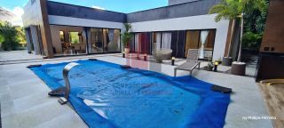 EXCELENTE CASA EM CONDOMÍNIO 4 SUÍTES 190M² ESPAÇO GOURMET E PISCINA