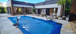 EXCELENTE CASA EM CONDOMÍNIO 4 SUÍTES 190M² ESPAÇO GOURMET E PISCINA
