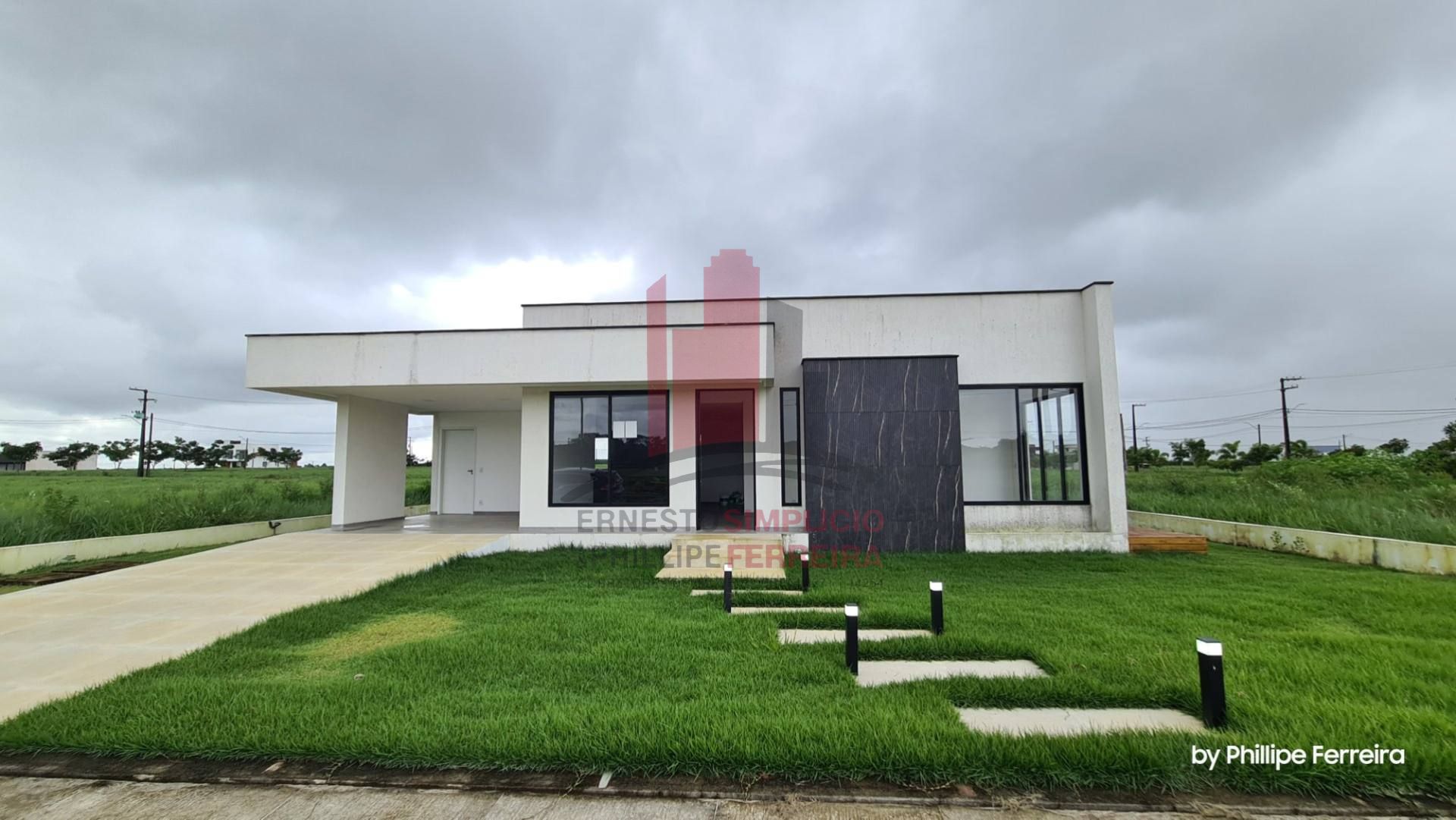 Casa Nova em Condomínio 200m² 3 Suítes 1 Escritório Espaço Gourmet com Jacuzzi