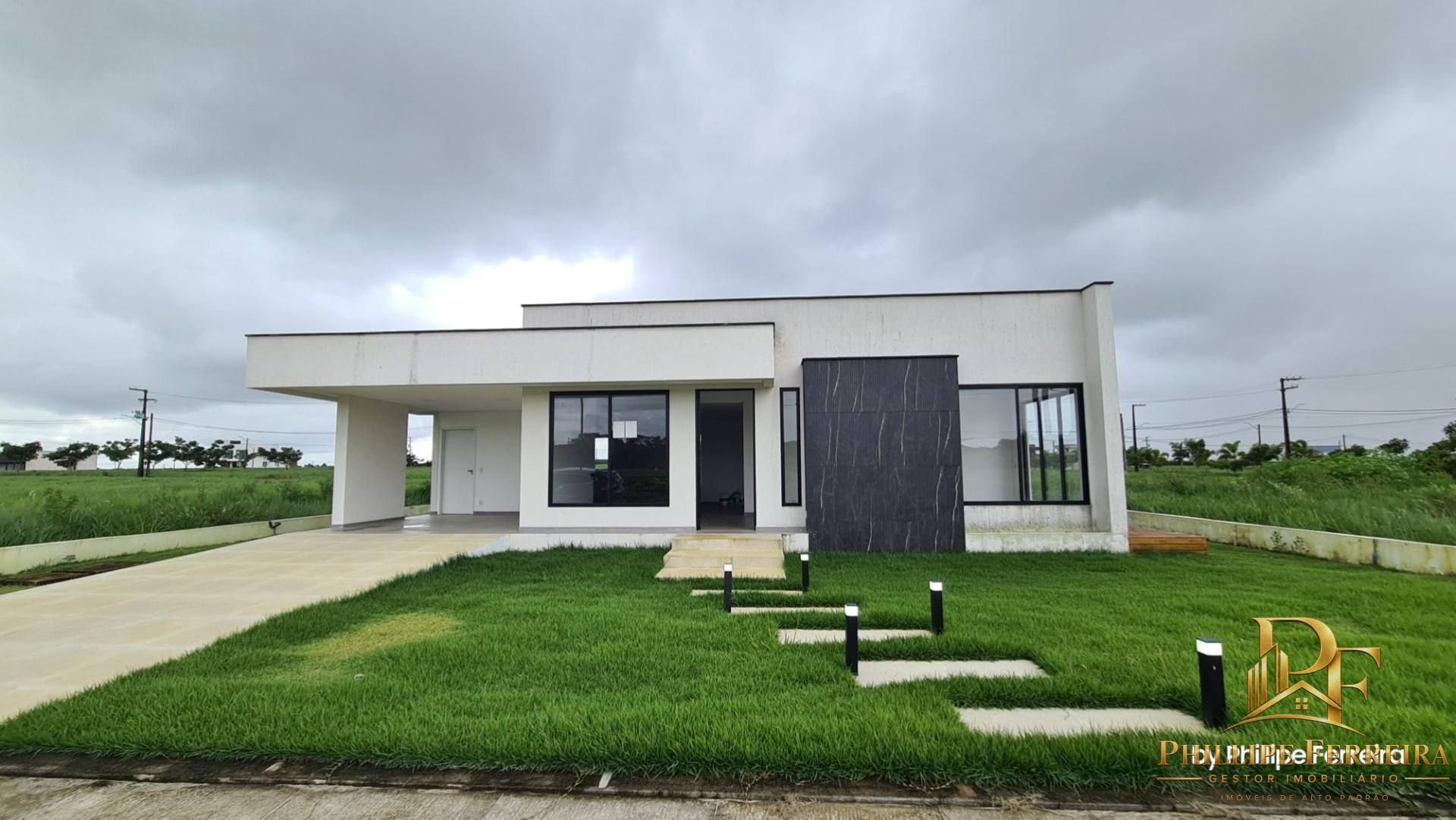 Casa Nova em Condomínio 200m² 3 Suítes 1 Escritório Espaço Gourmet com Jacuzzi